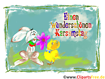 Ostersamstag Grusskarten zu Ostern