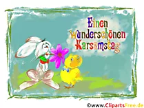Ostersamstag Grusskarten zu Ostern