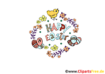 Kostenlose Cliparts zu Ostern gratis