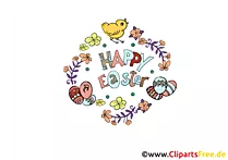 Kostenlose Cliparts zu Ostern gratis
