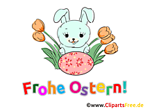 Kostenlose Karte Frohe Ostern