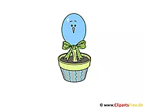 Funny Easter cliparts fun free