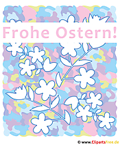 Osterdeko Cliparts, Bilder, Karten