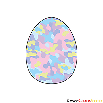 Cliparts de ovos de Pascua