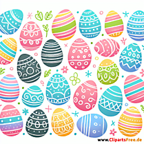 Ostereier Cliparts