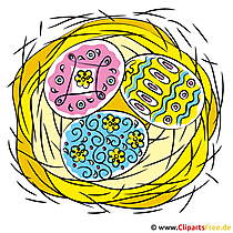 Ostereier Illustration