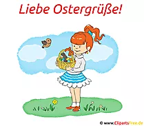 Ostergrafik Liebe Ostergrüsse