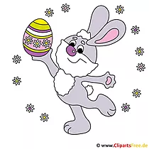 Lapin de Pâques dessin animé, photo, clipart