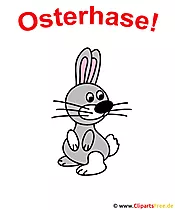 Easter Bunny Cartoon Clipart ຟຣີ