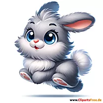 Easter bunny clip art