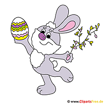 Clipart de lapin de Pâques