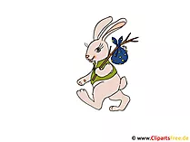 Osterhase Comic - Bild
