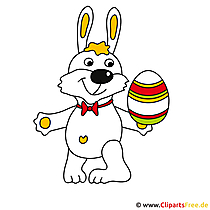 Tarxeta de felicitación de coello de Pascua