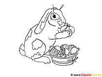 Ostern Ausmalbild