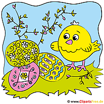 Ostern Cartoon