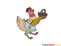 Ostern Comic Clipart