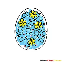 Obrázok veľkonočného vajíčka zadarmo