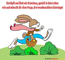 Poème de Pâques sur le lapin de Pâques - illustration pour l'impression