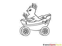 Ostern Malvorlage
