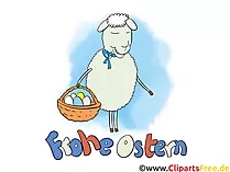 Postkarten mit Sprüchen, Grusskarten, Osterbilder