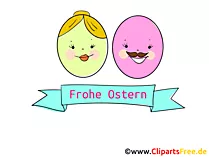Witzige Grusskarten zu Ostern