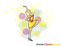 Dance Clipart, Bild, Grafik, Illustration