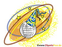 Spiegelkugel Clipart, Bild, Grafik, Illustration