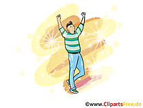 Taenzer Clipart, Bild, Grafik, Illustration