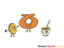 Tee und Genbaeck Bilder, Cliparts, Grafiken