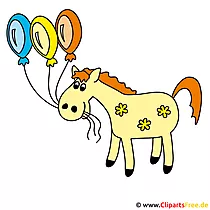 Fohlenbilder - Clipart gratis