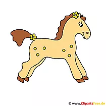 Free Clipart Pferd