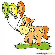 Pferd Cartoon