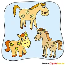 Pferdebilder Clipart