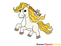 Pony Illustrationen und Clipart
