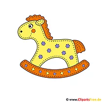 Schaukelpferd Bild - Clipart gratis