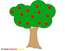 Apfelbaum Clipart - Bild
