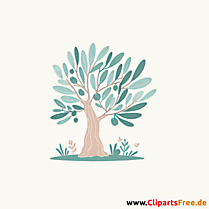 Olivenbaum Clipart - Bilder zum Thema Bäume