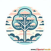 Pappel Clipart - Bilder zum Thema Bäume