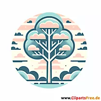 Pappel Clipart - Bilder zum Thema Bäume