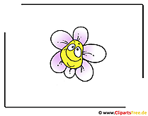 Cartoon Blume Clipart free