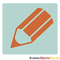 Clipart Stift - Piktogramme kostenlos
