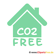 Co2 free Haus Bild