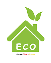 Eco Haus Clipart