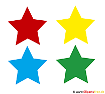 Sterne Bilder, Cliparts, Illustrationen