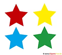Sterne Bilder, Cliparts, Illustrationen