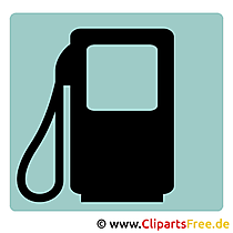 Tankstelle Piktogramm