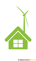 Cliparten Windenergie