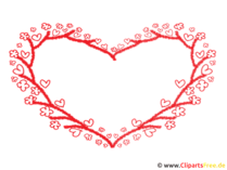 Fotorahmen Herz gratis für Verliebte Menschen