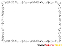Rahmen Ausmalbild kostenlos