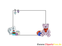 Rahmen für Kinderbilder, Kinderfotos gratis